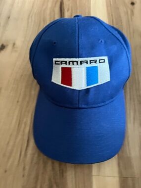 Chevrolet Camaro Strapback Hat By Bayside Made In USA Ballcap